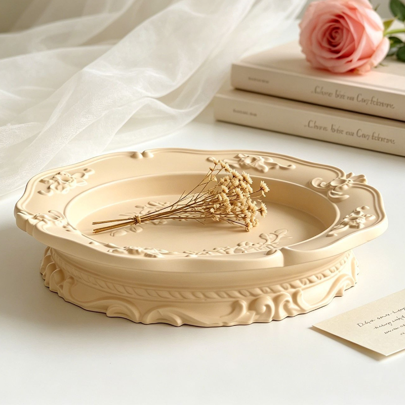 Soap Making Silicone Molds - Elegante Molde de Silicona de Encaje