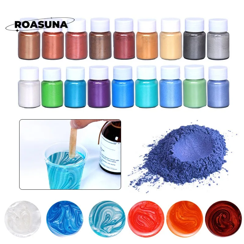 Mica Powder Colorant - Polvo de perla de Mica de