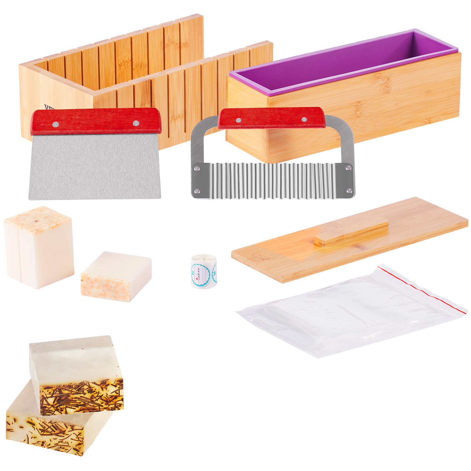 Soap Making Book - VEVOR Kit para Hacer Jabón, Caja