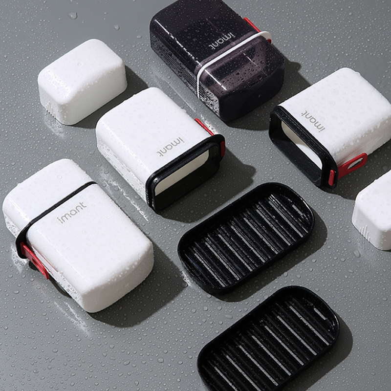 Soap Dish Draining - Caja de jabón portátil de viaje