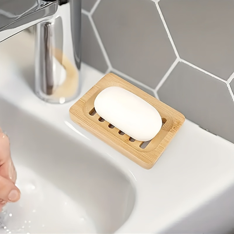 Bandeja de caja de bambú de ma - Soap Dish Draining reseña y precio