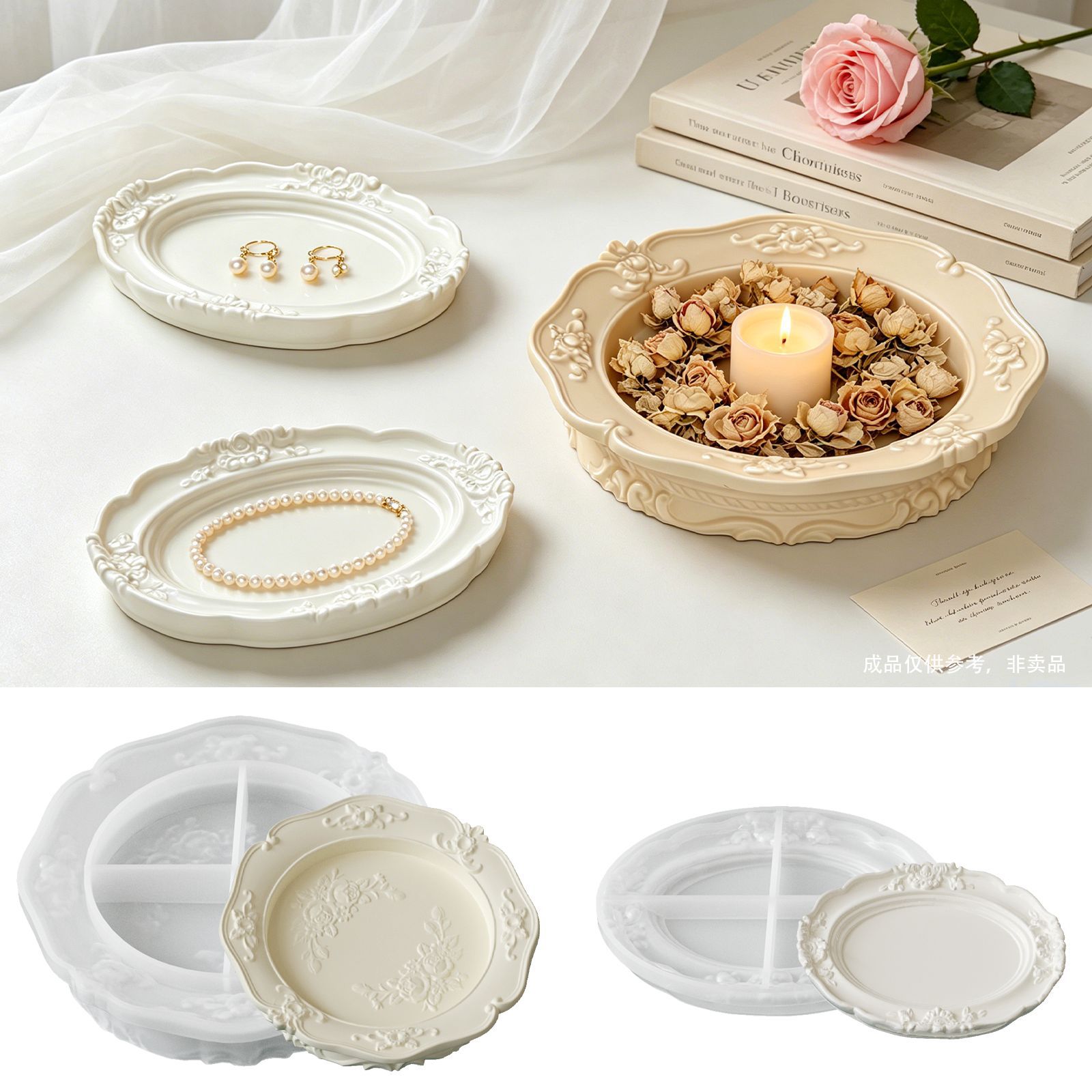 Elegante Molde de Silicona de  - Soap Making Silicone Molds reseña y precio