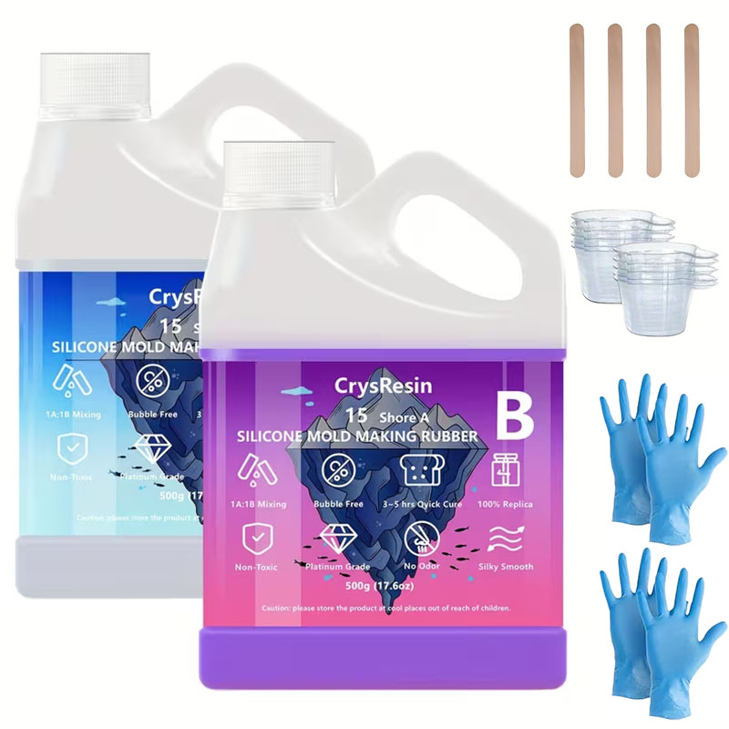 500ml 2 Botellas de Silicona L - Soap Making Silicone Molds reseña y precio