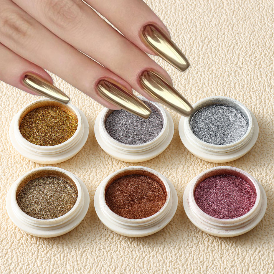 6 piezas de brillo de espejo m - Mica Powder Colorant reseña y precio