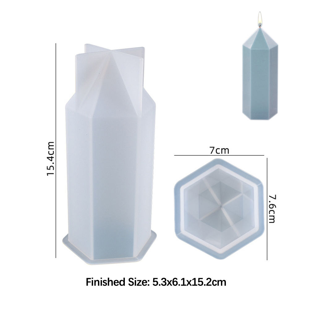 Moldes de vela de columna Hexa - Soap Making Fragrance reseña y precio