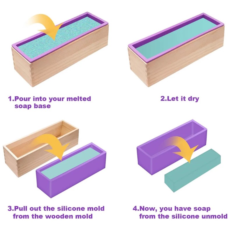 Molde de Silicona Flexible par - Soap Making Book reseña y precio