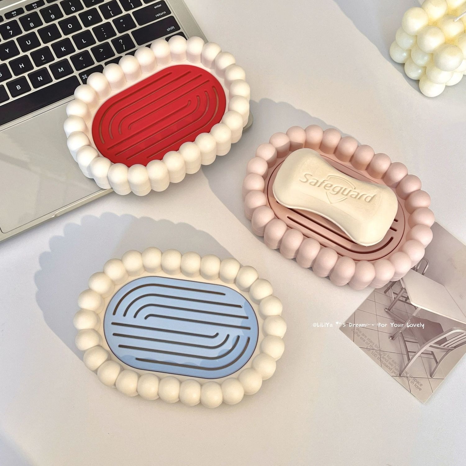 Caja de jabón para baño, jabon - Soap Dish Draining reseña y precio