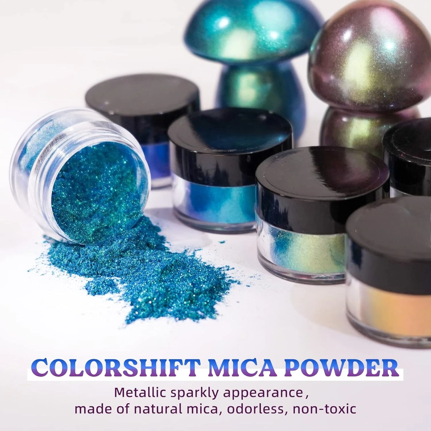 Polvo de Mica Camaleón de 18 C - Mica Powder Colorant reseña y precio