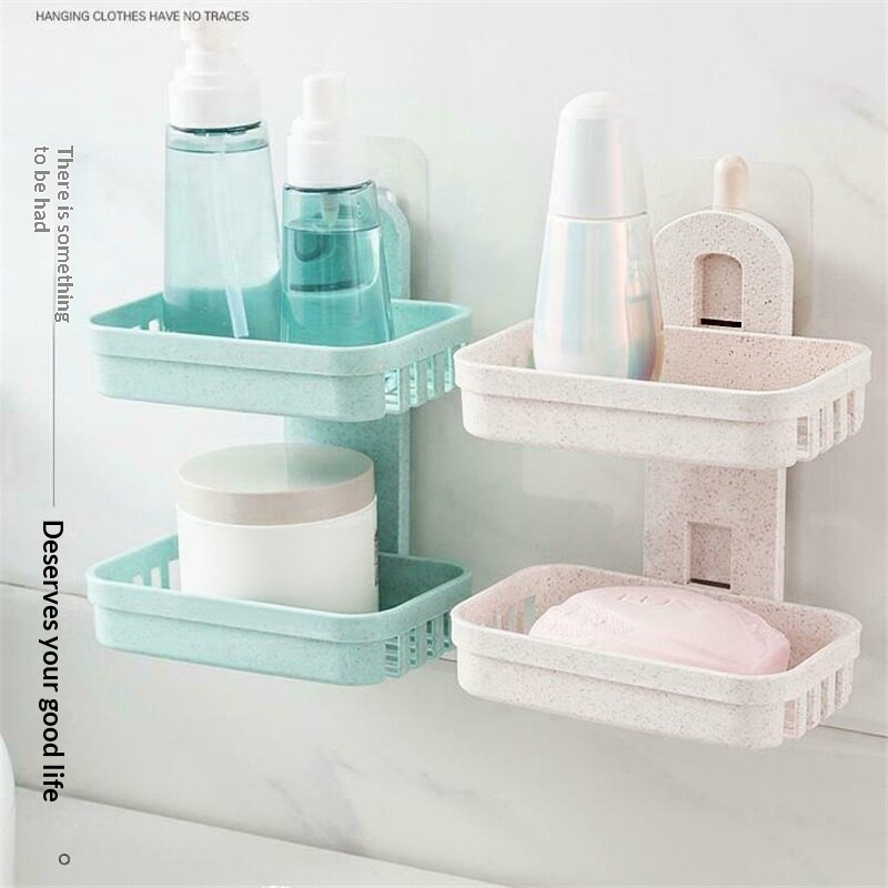 Jabonera de doble capa montada - Soap Dish Draining reseña y precio