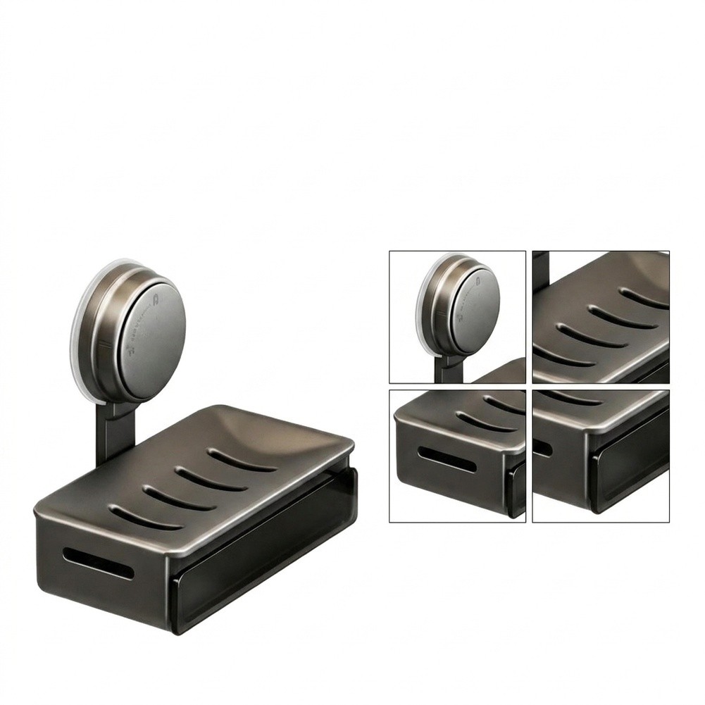 Jabonera de Pared para Baño, d - Soap Dish Draining reseña y precio