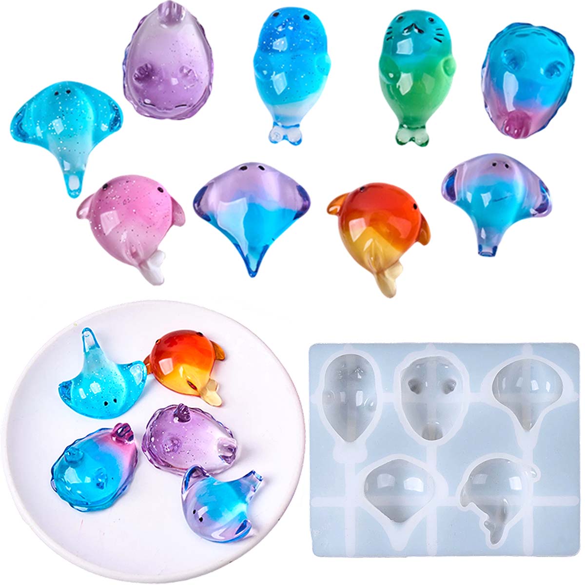 Molde de silicona 3D de rayo m - Soap Making Silicone Molds reseña y precio