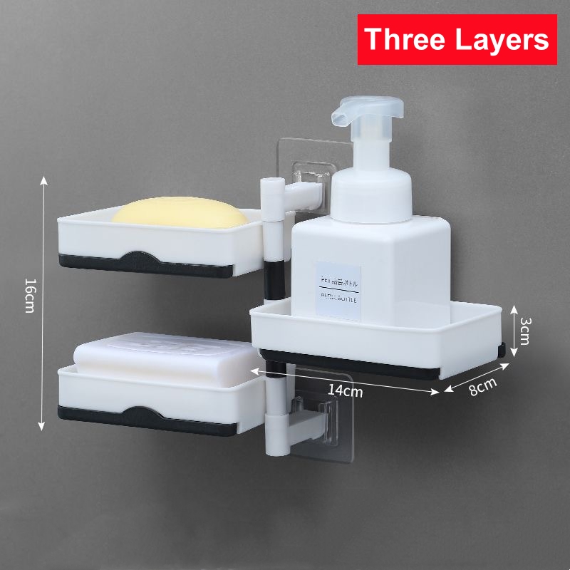 Jabonera giratoria 2/3/4, sin  - Soap Dish Draining reseña y precio