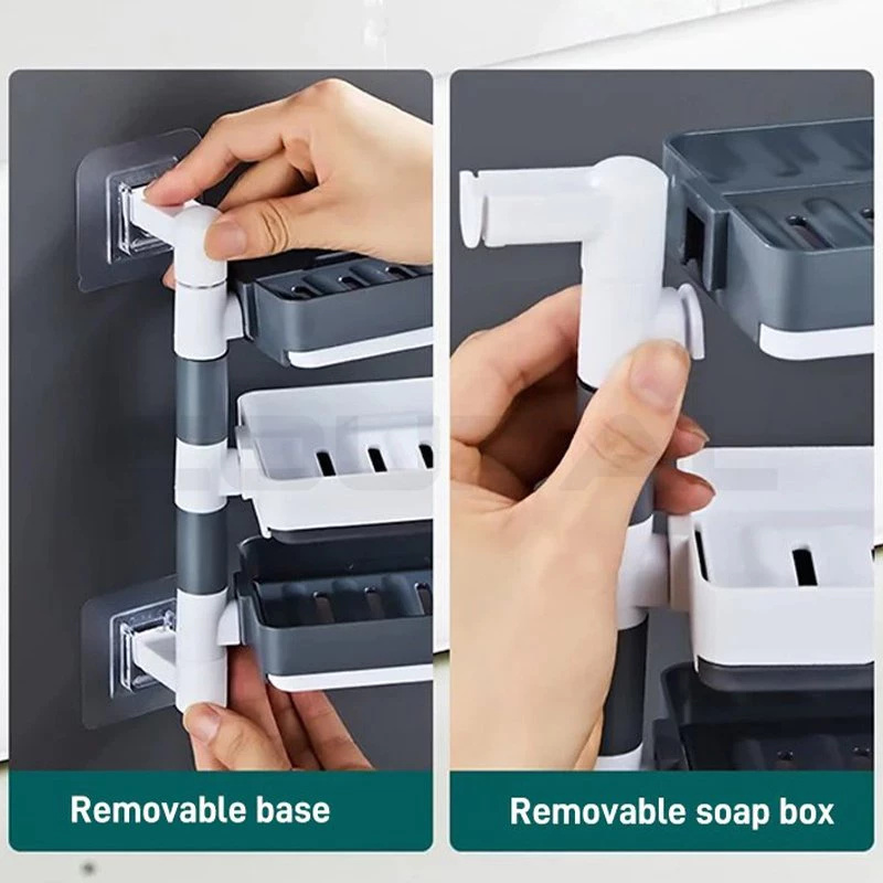 Jabonera giratoria 2/3/4, sin  - Soap Dish Draining reseña y precio