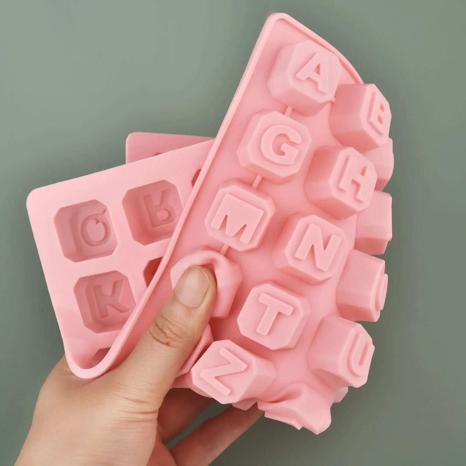 48 letras Enghish alfabeto let - Soap Making Silicone Molds reseña y precio