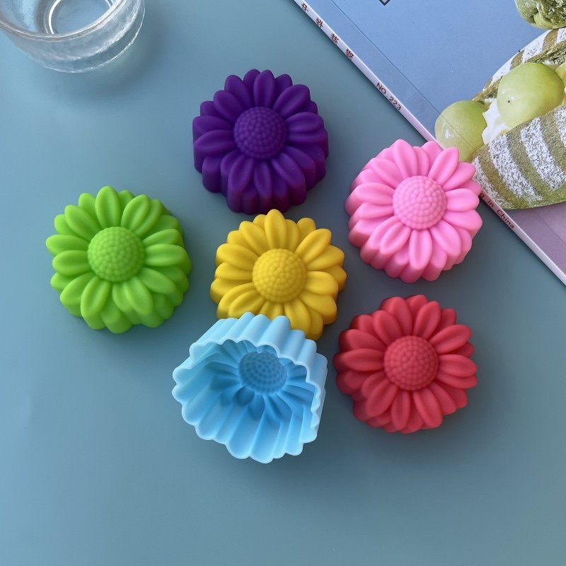 Juego de 6 moldes de silicona  - Soap Making Silicone Molds reseña y precio