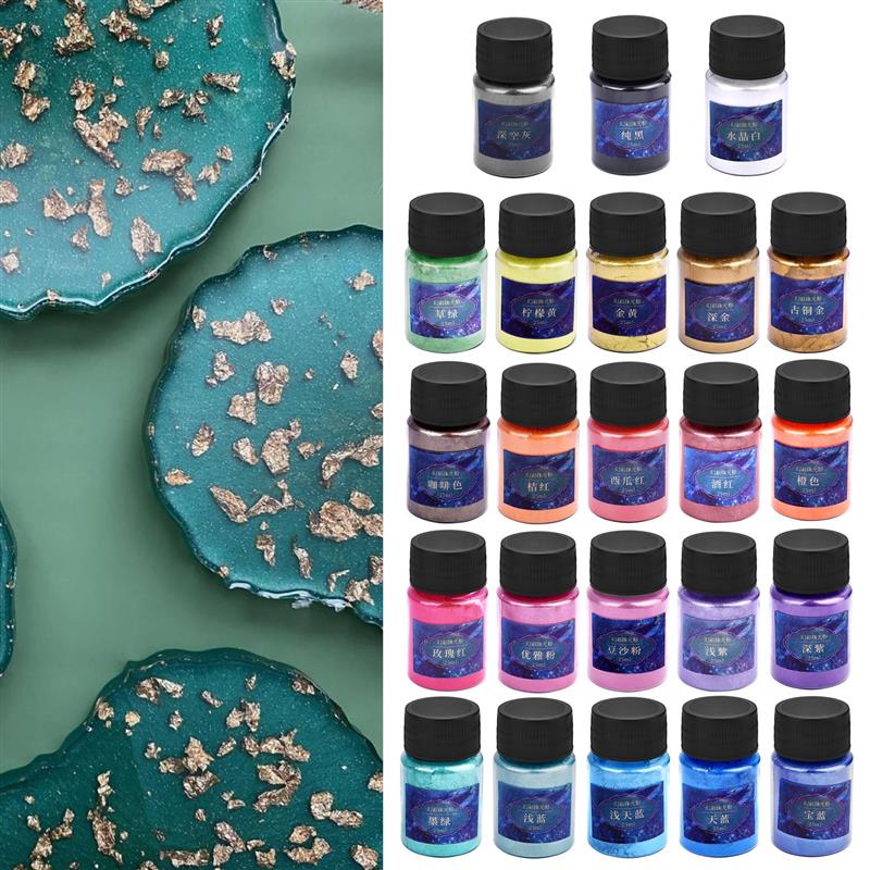 Tinte de resina epoxi en polvo - Mica Powder Colorant reseña y precio
