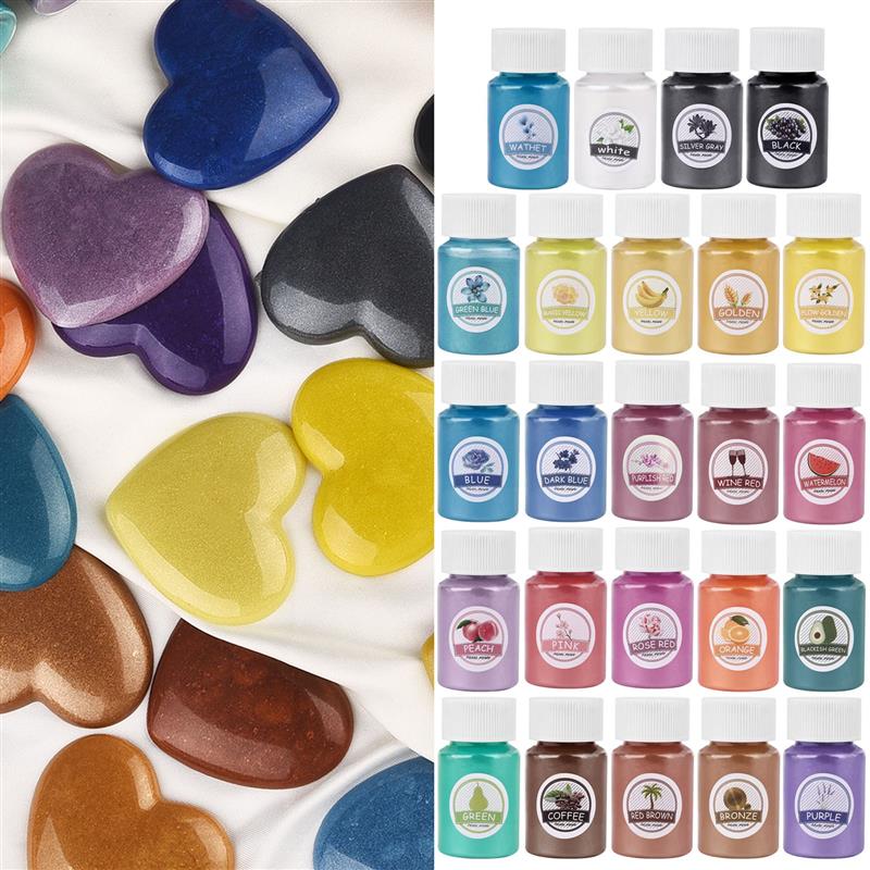 Tinte de resina epoxi en polvo - Mica Powder Colorant reseña y precio