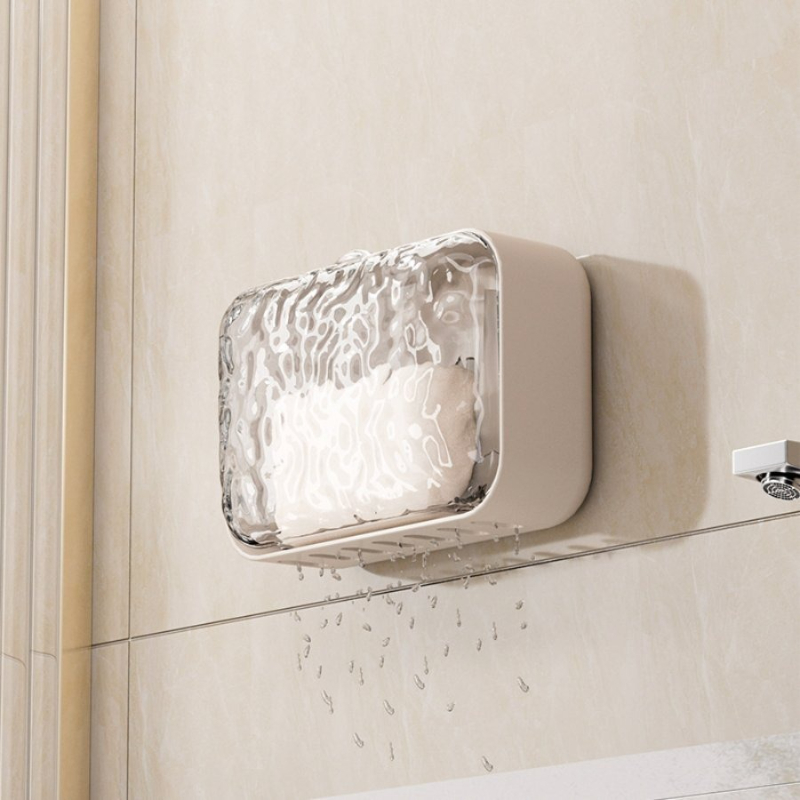 Jabonera de pared sin taladro  - Soap Dish Draining reseña y precio
