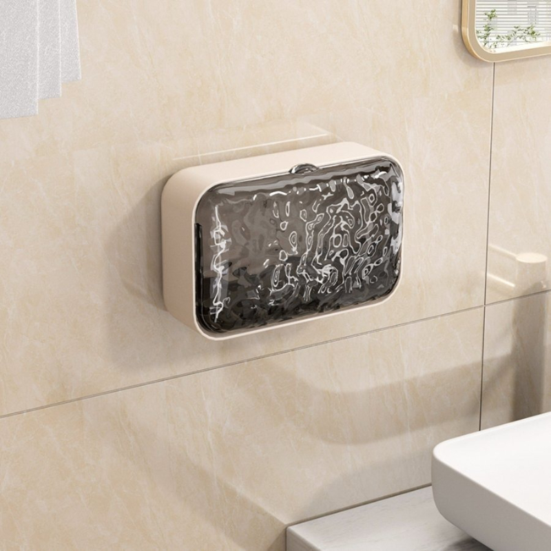 Jabonera de pared sin taladro  - Soap Dish Draining reseña y precio