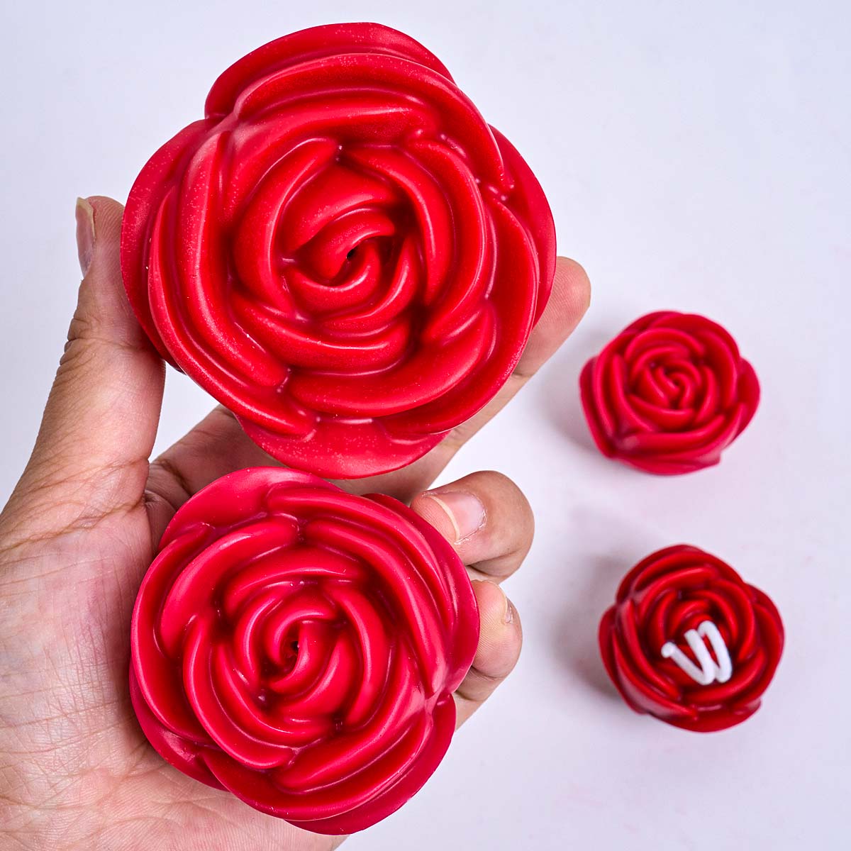 Molde de vela de silicona con  - Soap Making Fragrance reseña y precio