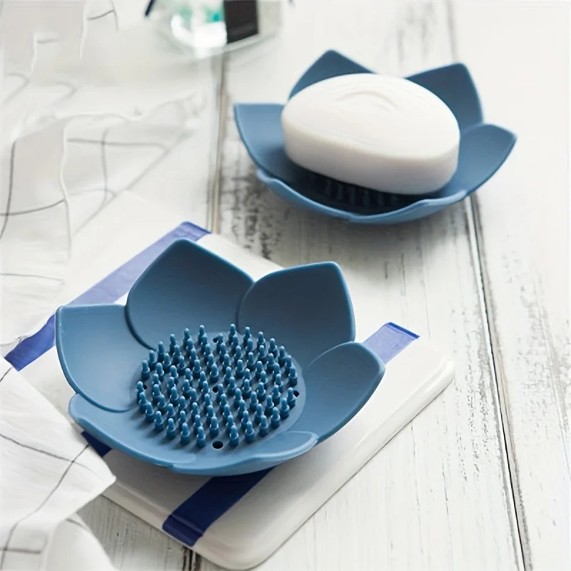 Caja de jabón para baño con di - Soap Dish Draining reseña y precio