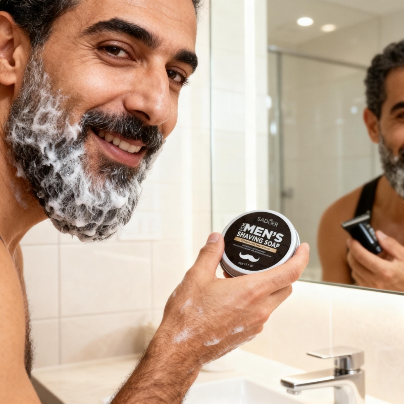 Jabón de afeitar para hombre d - Soap Making Olive Oil reseña y precio